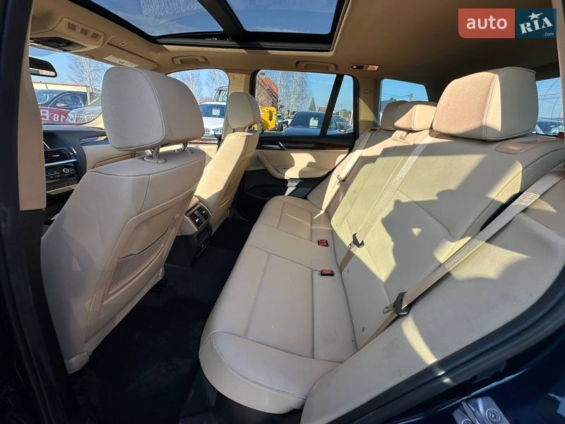Внедорожник / Кроссовер BMW X3 2017 в Луцке