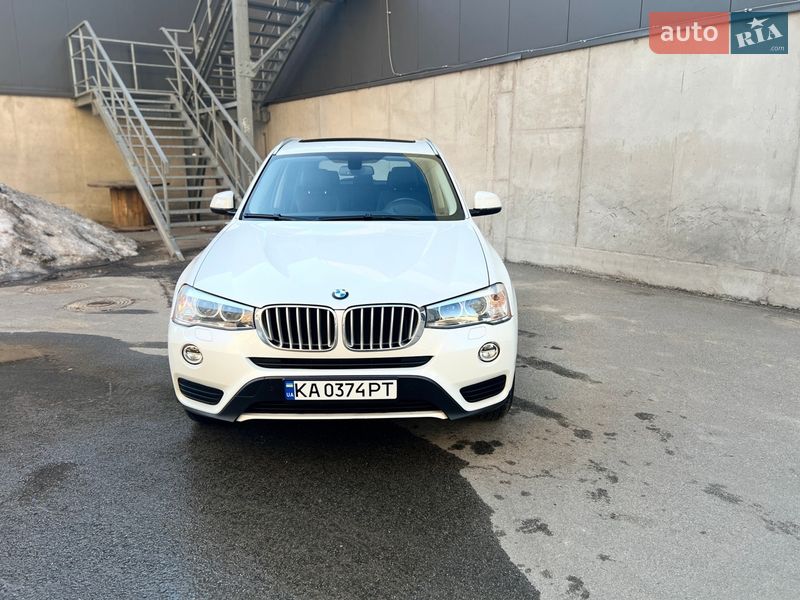 Внедорожник / Кроссовер BMW X3 2016 в Киеве