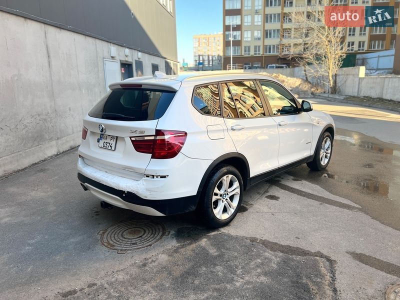 Внедорожник / Кроссовер BMW X3 2016 в Киеве