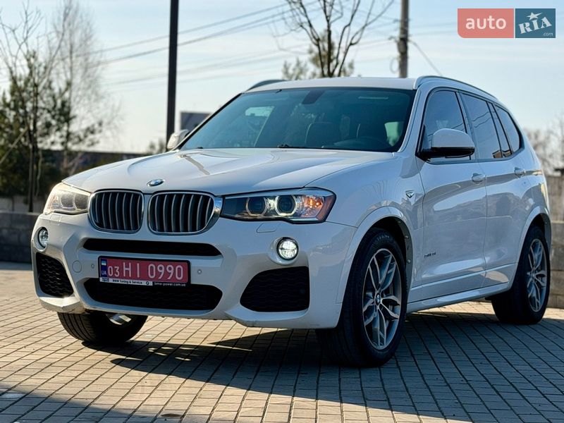 Внедорожник / Кроссовер BMW X3 2015 в Ровно