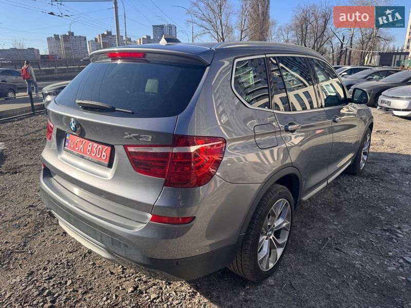 Внедорожник / Кроссовер BMW X3 2015 в Киеве