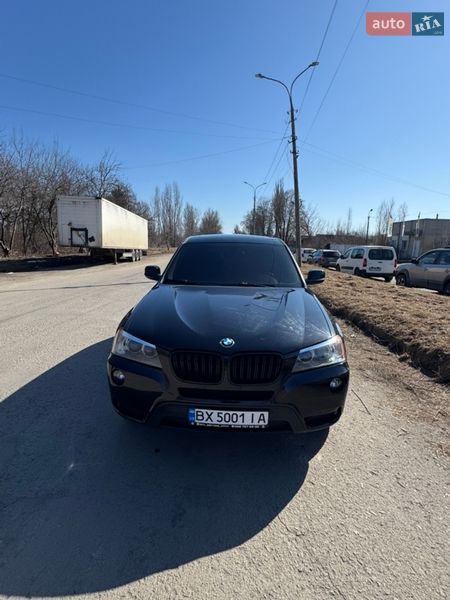 Внедорожник / Кроссовер BMW X3 2013 в Хмельницком