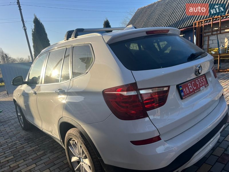 Внедорожник / Кроссовер BMW X3 2015 в Борисполе