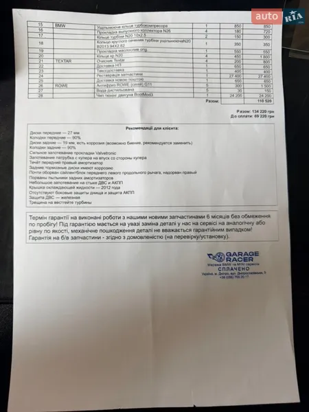 Внедорожник / Кроссовер BMW X3 2012 в Синельниково документ