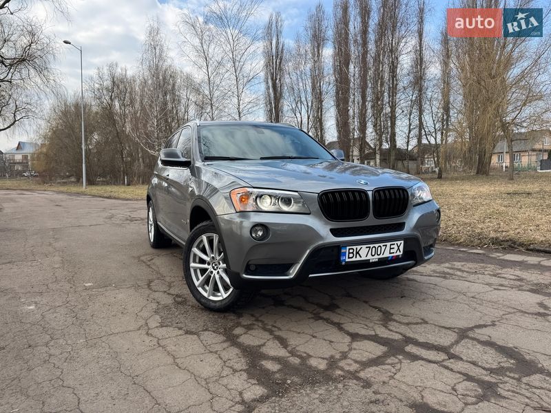 Внедорожник / Кроссовер BMW X3 2012 в Ровно
