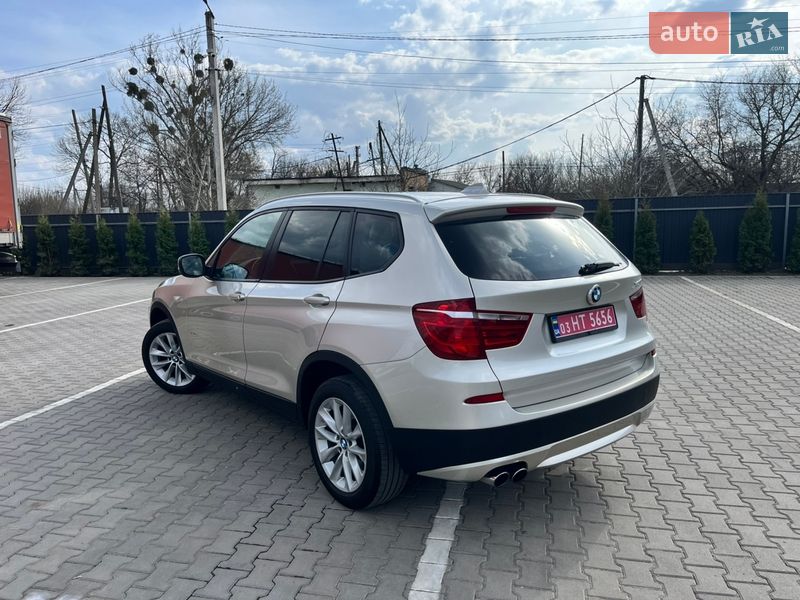 Внедорожник / Кроссовер BMW X3 2013 в Ровно