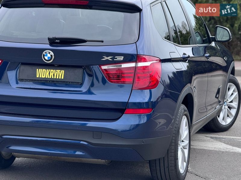 Внедорожник / Кроссовер BMW X3 2015 в Киеве