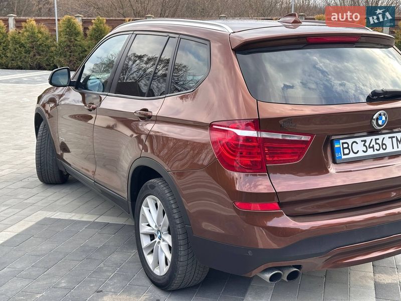 Внедорожник / Кроссовер BMW X3 2016 в Стрые