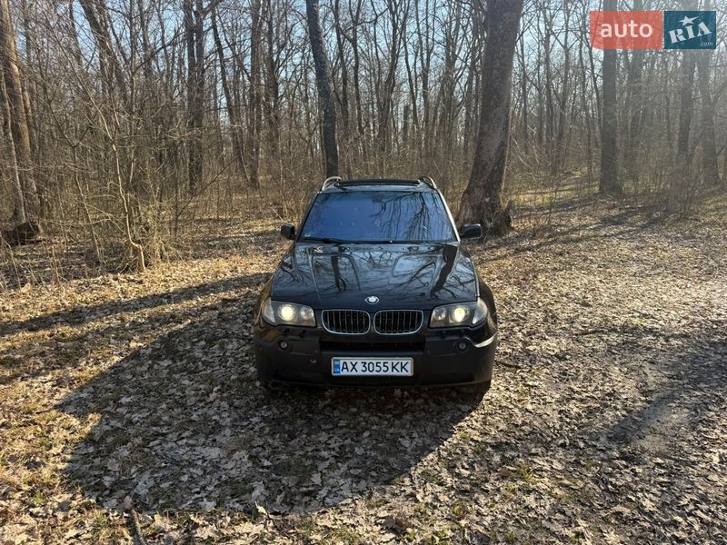 Внедорожник / Кроссовер BMW X3 2004 в Богодухове