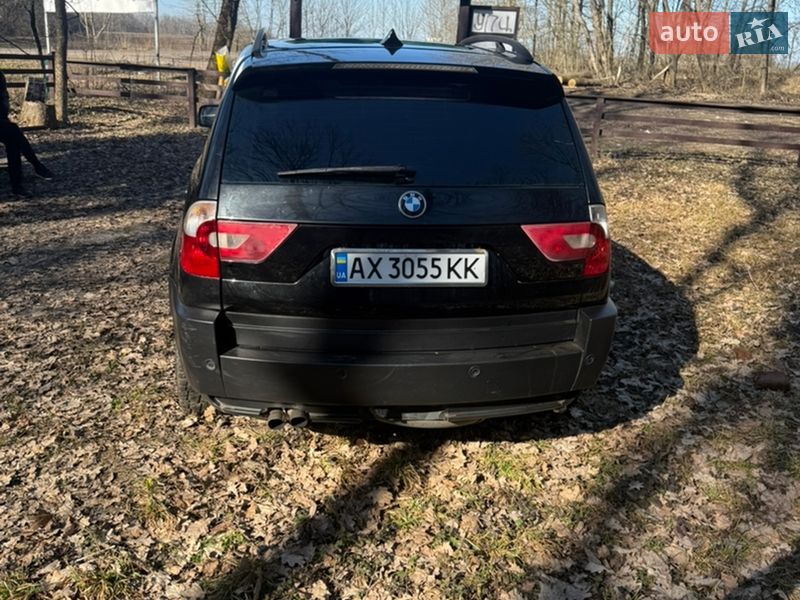 Внедорожник / Кроссовер BMW X3 2004 в Богодухове