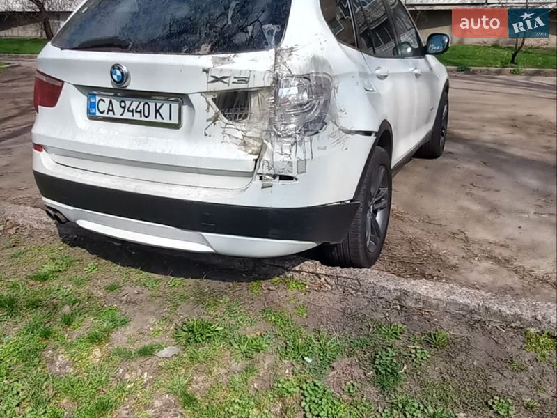 Позашляховик / Кросовер BMW X3 2012 в Черкасах