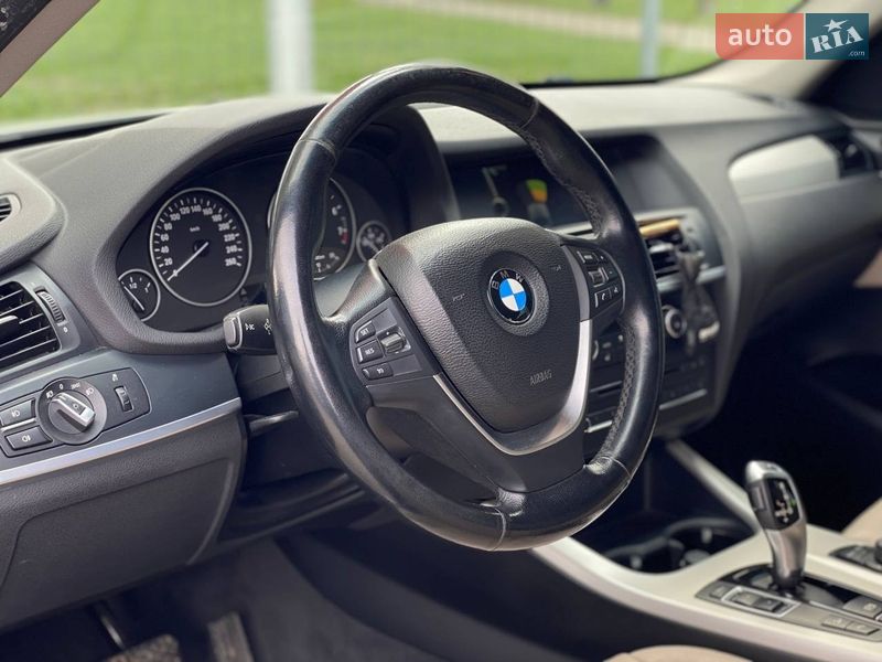Внедорожник / Кроссовер BMW X3 2012 в Днепре