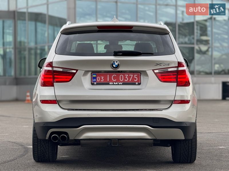 Внедорожник / Кроссовер BMW X3 2016 в Киеве фото 9 Внедорожник / Кроссовер BMW X3 2016 в Киеве