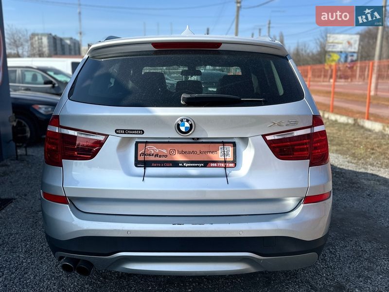 Позашляховик / Кросовер BMW X3 2015 в Кременчуці