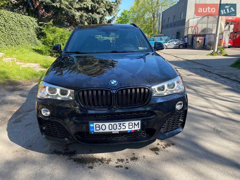 Позашляховик / Кросовер BMW X3 2016 в Тернополі