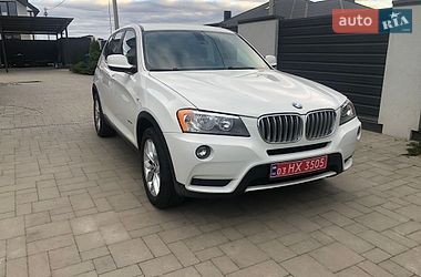 Внедорожник / Кроссовер BMW X3 2013 в Луцке