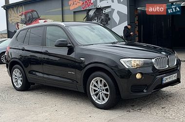 Позашляховик / Кросовер BMW X3 2015 в Житомирі