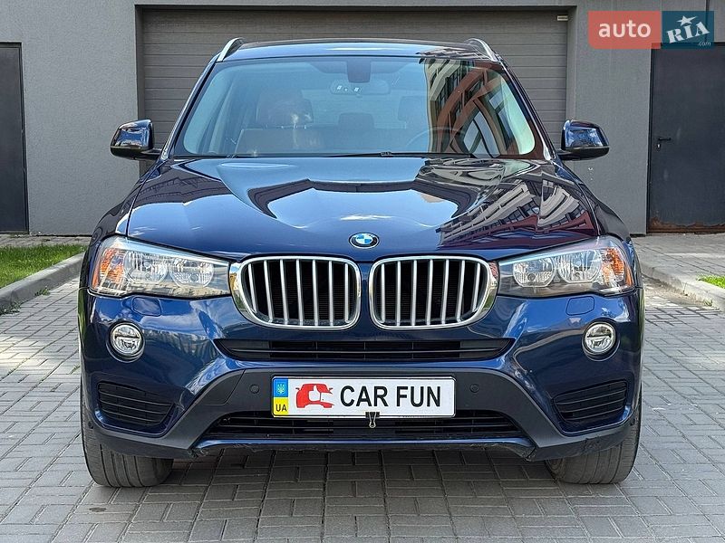 Внедорожник / Кроссовер BMW X3 2017 в Львове