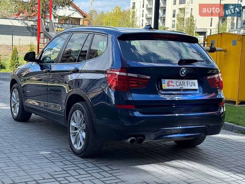 Внедорожник / Кроссовер BMW X3 2017 в Львове