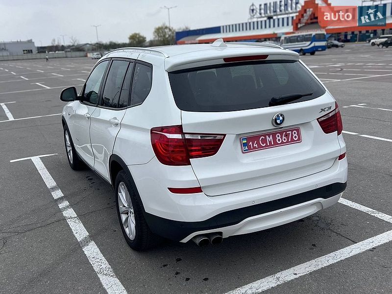 Внедорожник / Кроссовер BMW X3 2017 в Львове