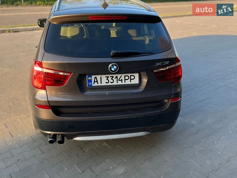 Внедорожник / Кроссовер BMW X3 2012 в Белой Церкви