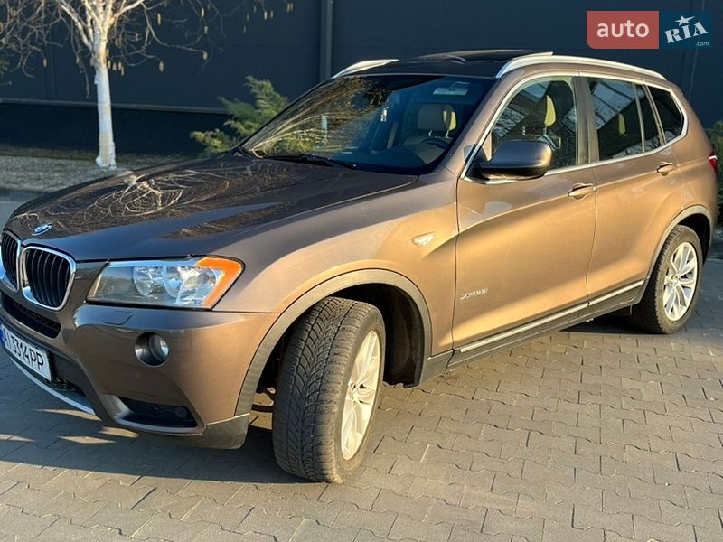 Внедорожник / Кроссовер BMW X3 2012 в Белой Церкви
