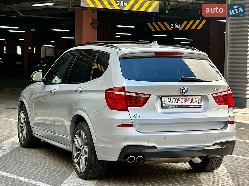 Внедорожник / Кроссовер BMW X3 2016 в Киеве