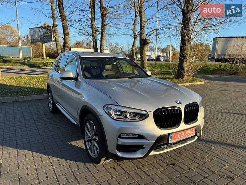 Внедорожник / Кроссовер BMW X3 2019 в Львове