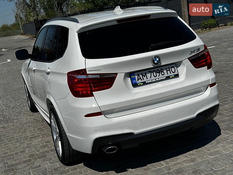 Внедорожник / Кроссовер BMW X3 2012 в Житомире фото 6 Внедорожник / Кроссовер BMW X3 2012 в Житомире