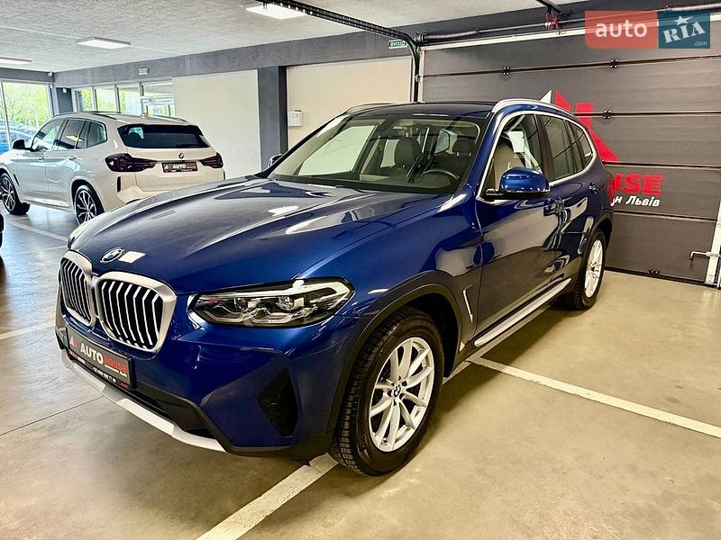 Внедорожник / Кроссовер BMW X3 2022 в Львове
