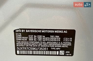 Внедорожник / Кроссовер BMW X3 2019 в Львове