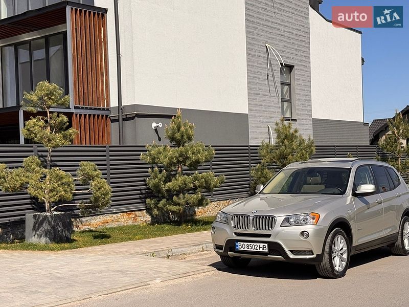 Внедорожник / Кроссовер BMW X3 2012 в Тернополе