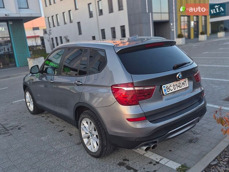 Внедорожник / Кроссовер BMW X3 2015 в Львове