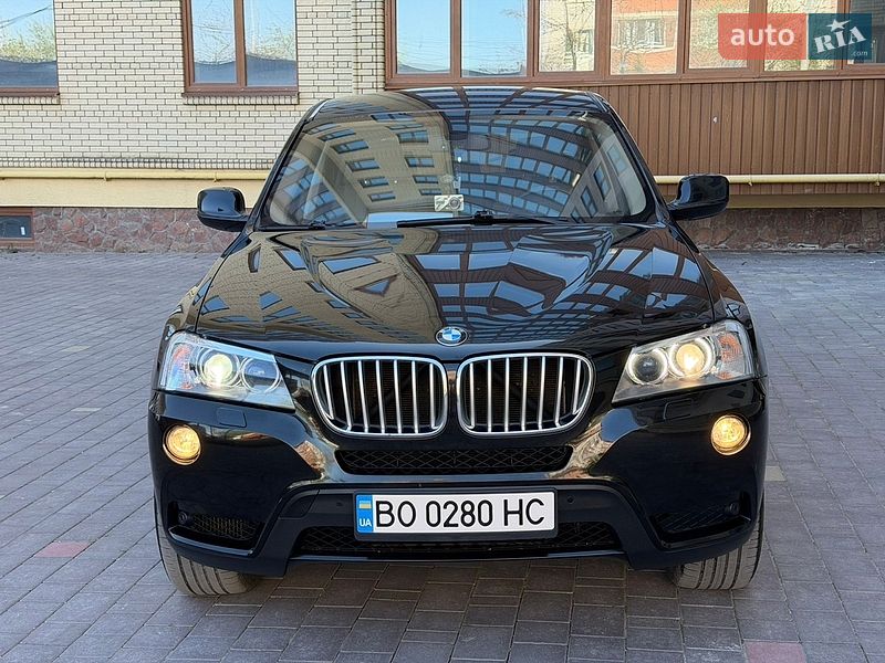 Внедорожник / Кроссовер BMW X3 2012 в Тернополе