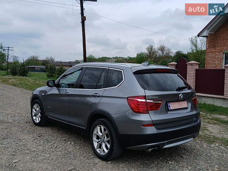 Внедорожник / Кроссовер BMW X3 2013 в Черновцах фото 5 Внедорожник / Кроссовер BMW X3 2013 в Черновцах