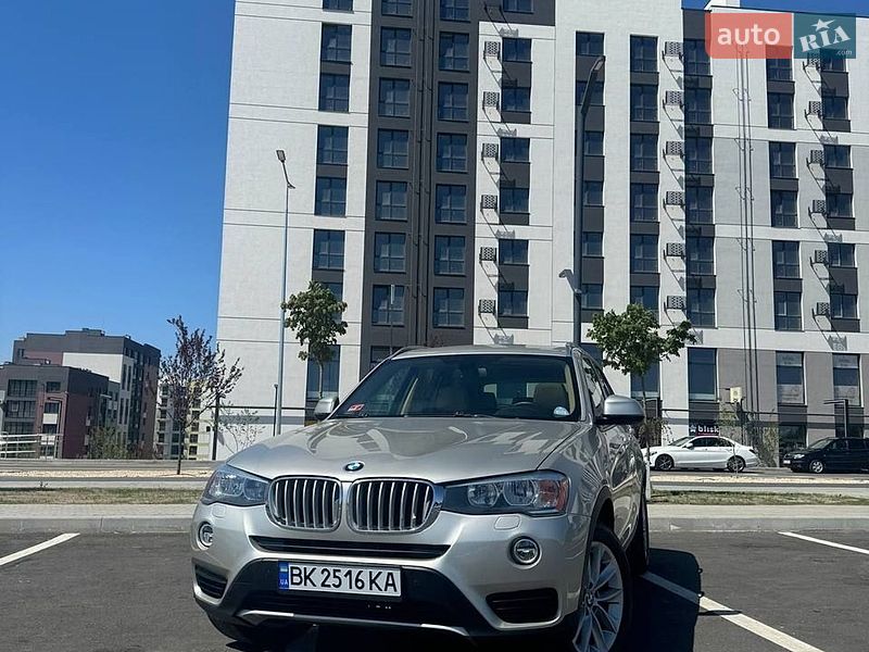 Внедорожник / Кроссовер BMW X3 2017 в Ровно