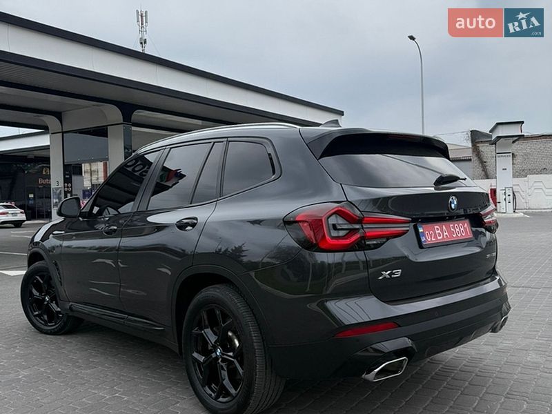 Внедорожник / Кроссовер BMW X3 2022 в Днепре