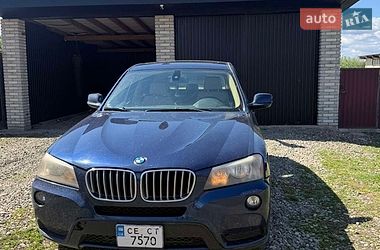 Внедорожник / Кроссовер BMW X3 2011 в Черновцах
