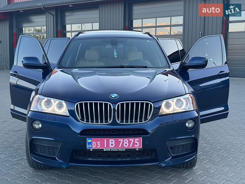 Внедорожник / Кроссовер BMW X3 2013 в Ковеле