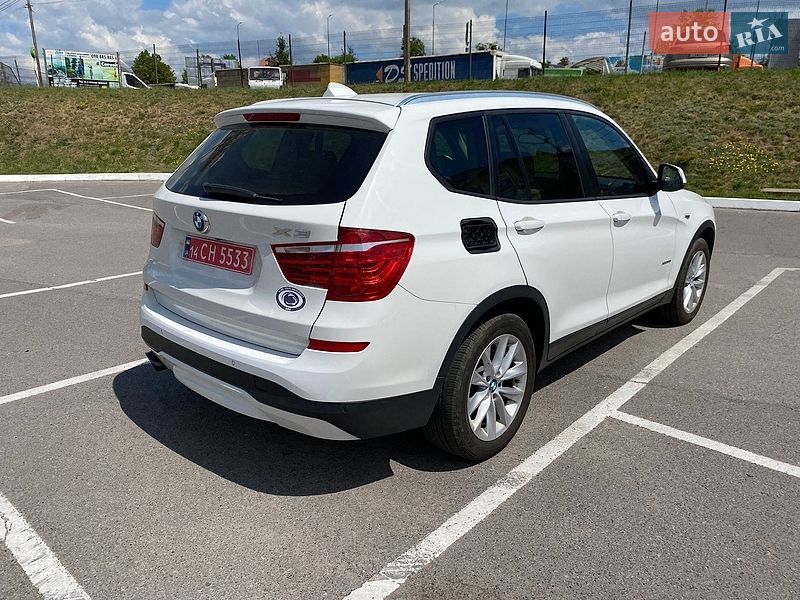 Внедорожник / Кроссовер BMW X3 2016 в Виннице