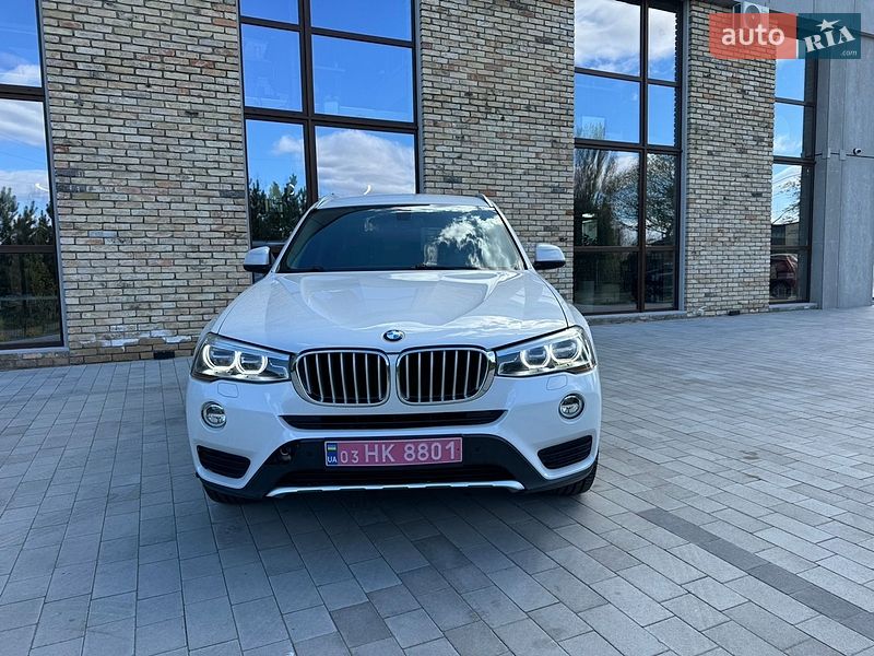 Внедорожник / Кроссовер BMW X3 2015 в Луцке