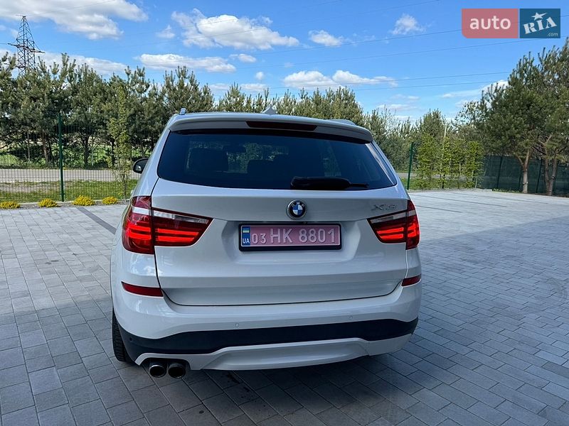 Внедорожник / Кроссовер BMW X3 2015 в Луцке