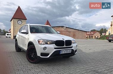 Внедорожник / Кроссовер BMW X3 2017 в Бережанах