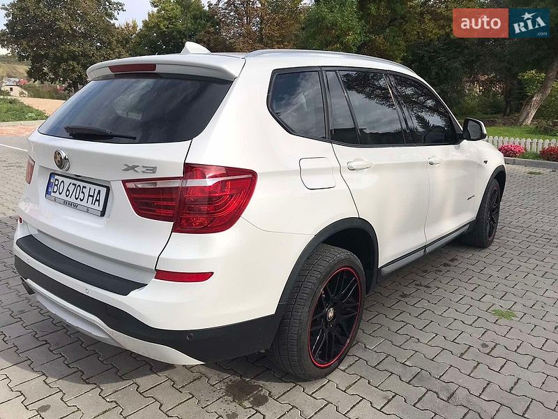 Внедорожник / Кроссовер BMW X3 2017 в Бережанах