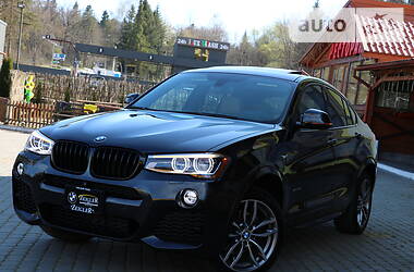 Позашляховик / Кросовер BMW X4 2016 в 
