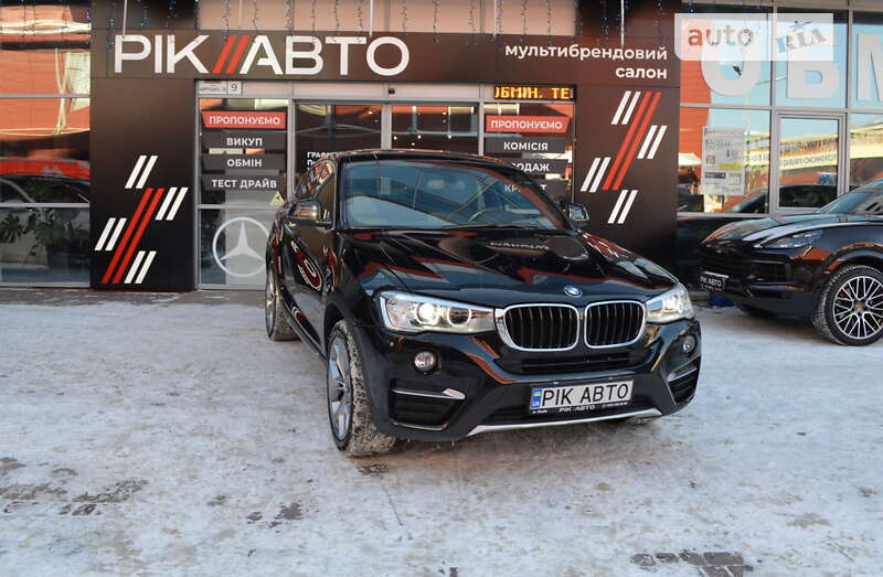 Внедорожник / Кроссовер BMW X4 2017 в Львове