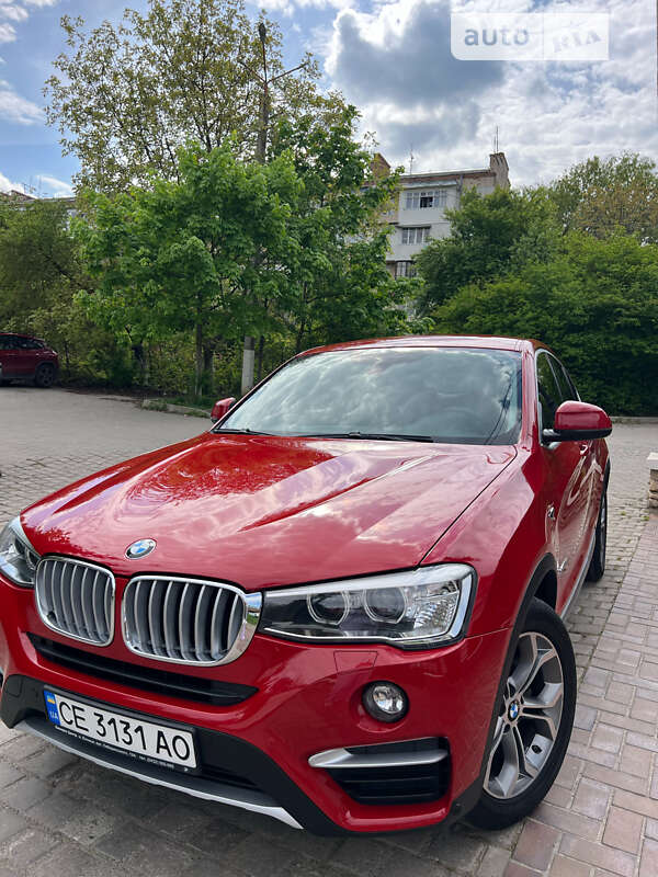 Внедорожник / Кроссовер BMW X4 2016 в Черновцах