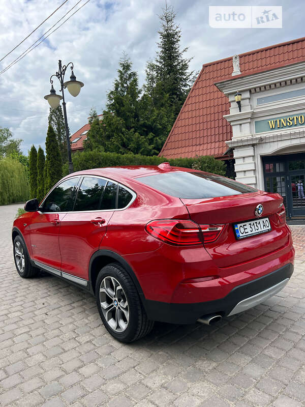 Внедорожник / Кроссовер BMW X4 2016 в Черновцах