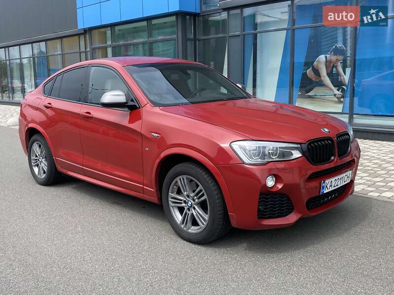 Внедорожник / Кроссовер BMW X4 2016 в 