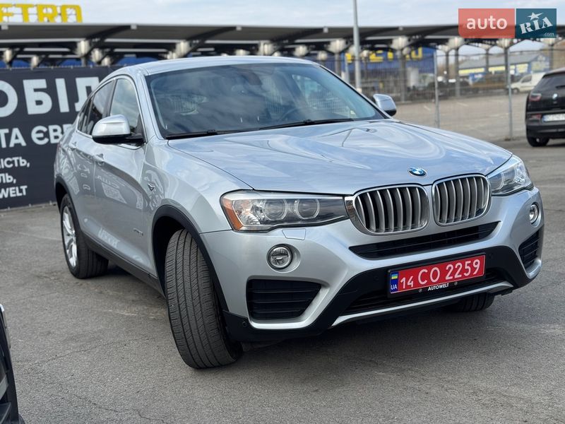 Внедорожник / Кроссовер BMW X4 2015 в Львове